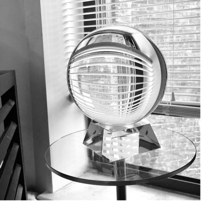 Roy Round Pedestal Plant/Telephone Table