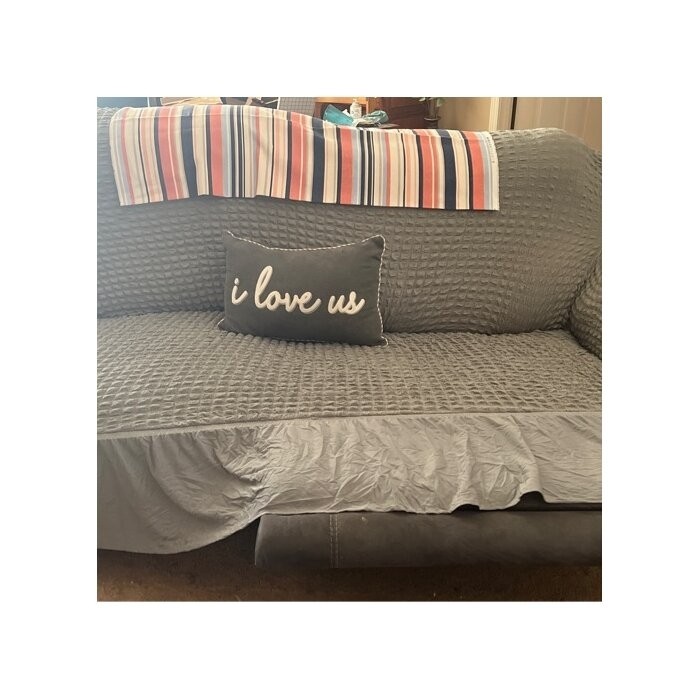 Ruffle Skirt Country Box Cushion Sofa Slipcover