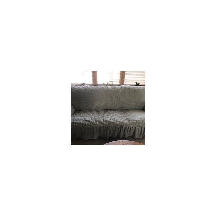 Ruffle Skirt Country Box Cushion Sofa Slipcover