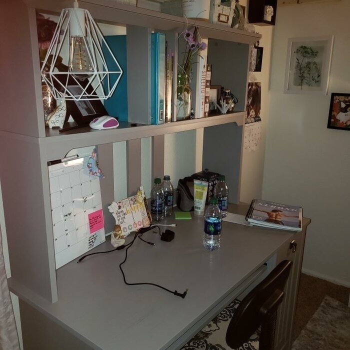 Saraghna Desk with Hutch