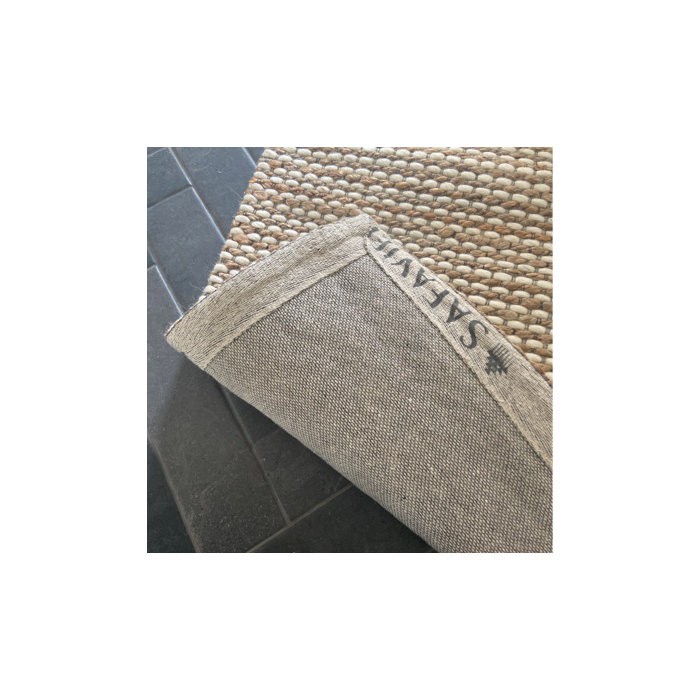 Scheidt Handmade Tufted Area Rug in Natural/Ivory