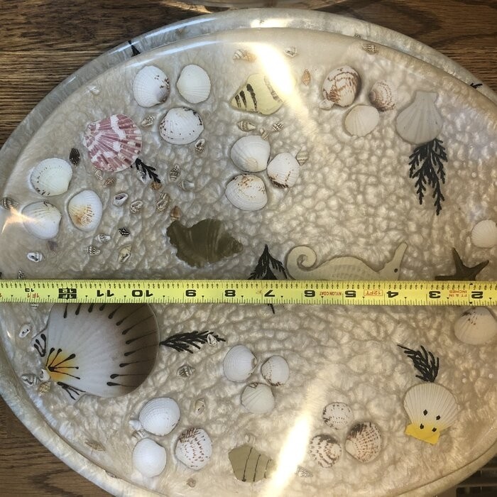 Sea Treasure Decorative Round Toilet Seat