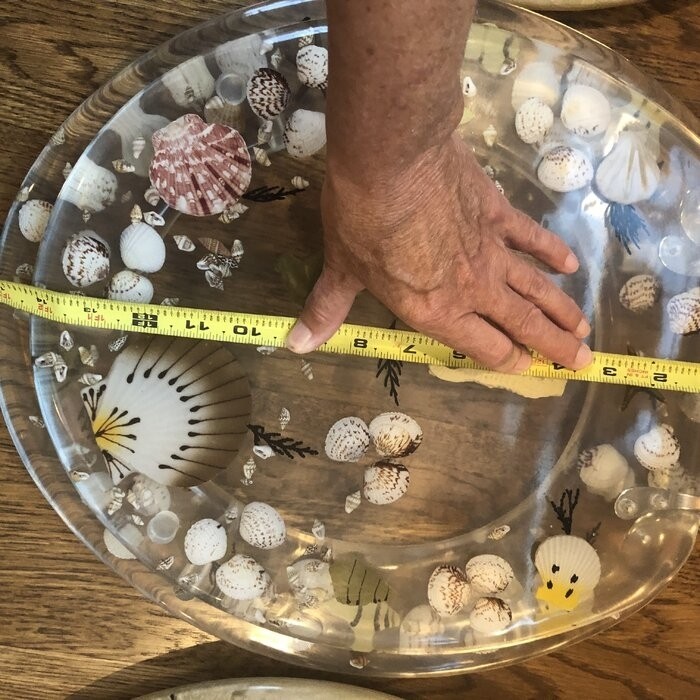 Sea Treasure Decorative Round Toilet Seat