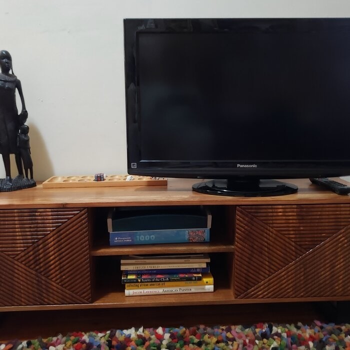 Shaurya Solid Wood TV Stand for TVs up to 65"