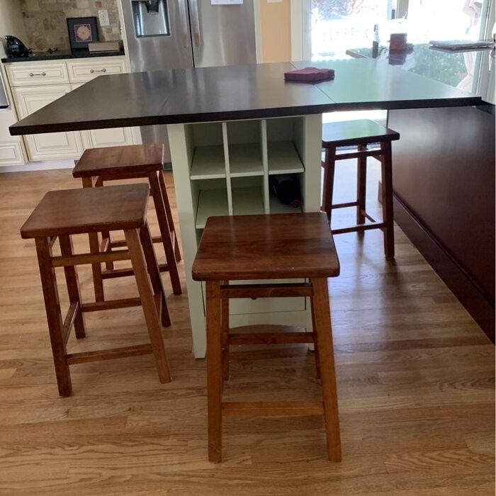 Simms Counter Height Drop Leaf Dining Table