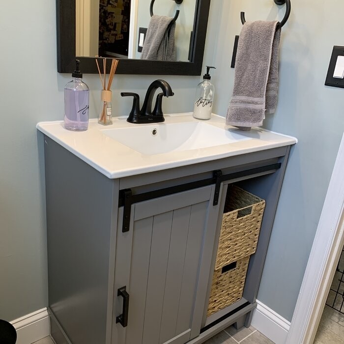 Sofia 30” Single Bathroom Vanity Set
