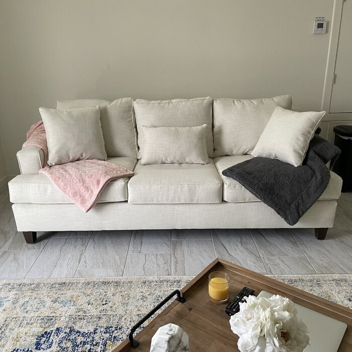 Sonny 91'' Sofa with Reversible Cushions