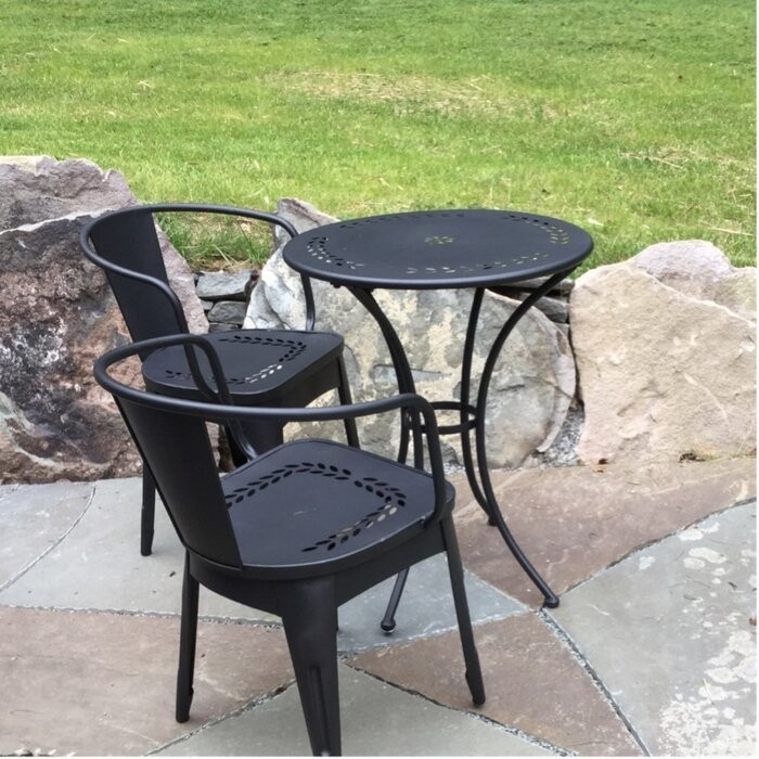 Springmont Round 2 - Person 24'' Long Bistro Set