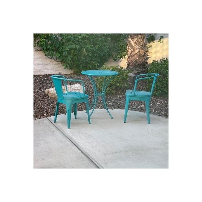 Springmont Round 2 - Person 24'' Long Bistro Set