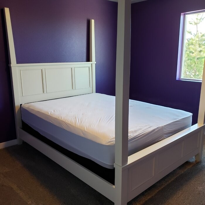 Stesha Low Profile Four Poster Bed