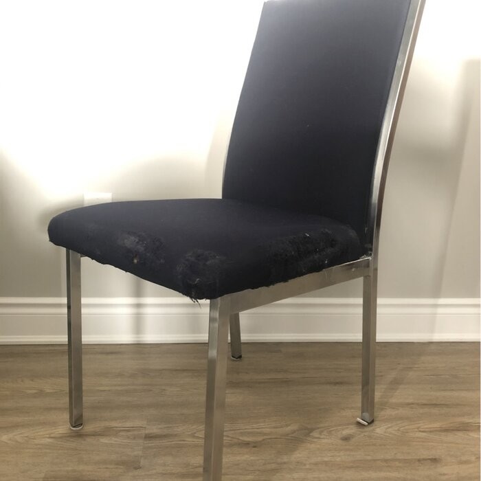 Stretch Raised Dots Box Cushion Dining Chair Slipcover