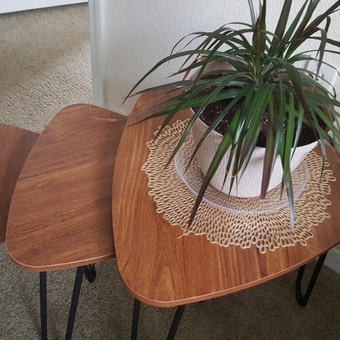 Summerall Nesting Coffee Tables, Set Of 3 End Side Tables Modern Furniture Decor Table Sets, Sturdy And Easy Assembly, Accent Furniture In Home Office