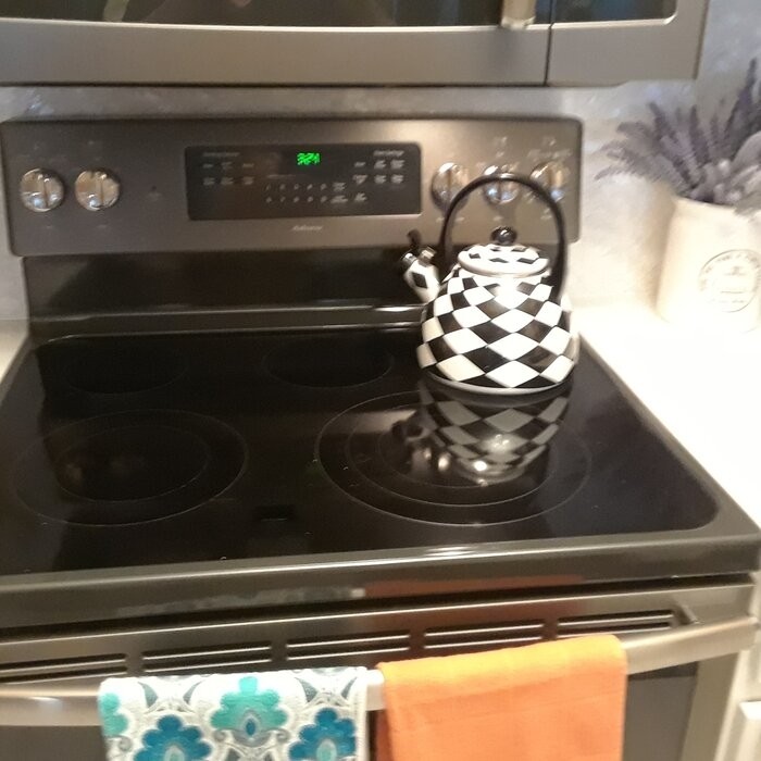 Supreme Housewares 2.4 qt. Stainless Steel Whistling Stovetop Kettle