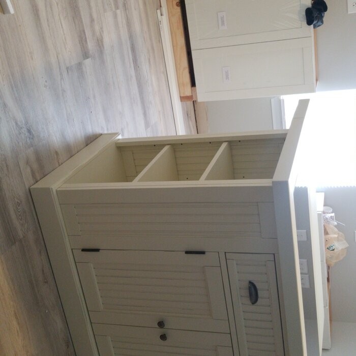 Swanscombe Kitchen Island with Granite Top