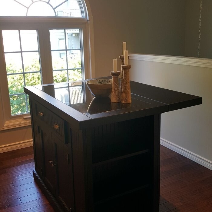 Swanscombe Kitchen Island with Granite Top
