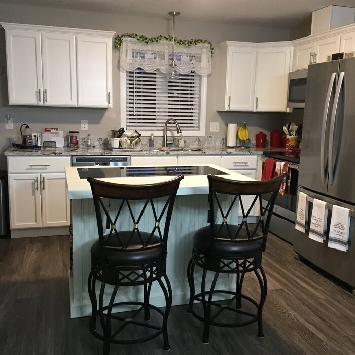 Swanscombe Kitchen Island with Granite Top