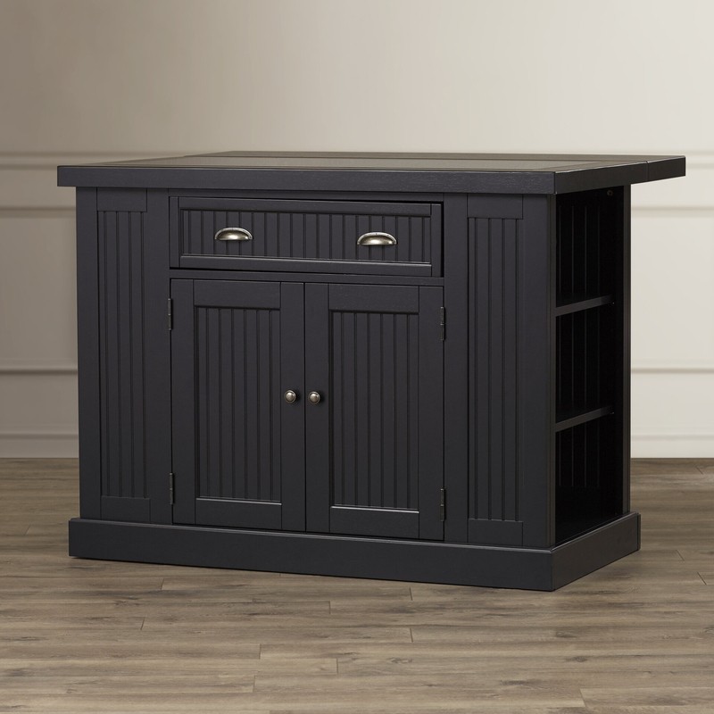 Swanscombe Kitchen Island with Granite Top
