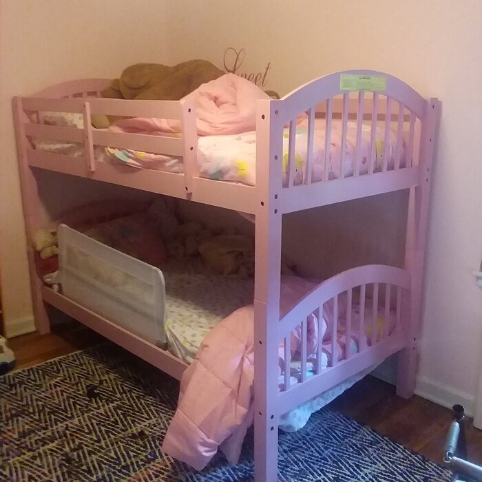 Swen Twin Over Twin Standard Bunk Bed by Harriet Bee