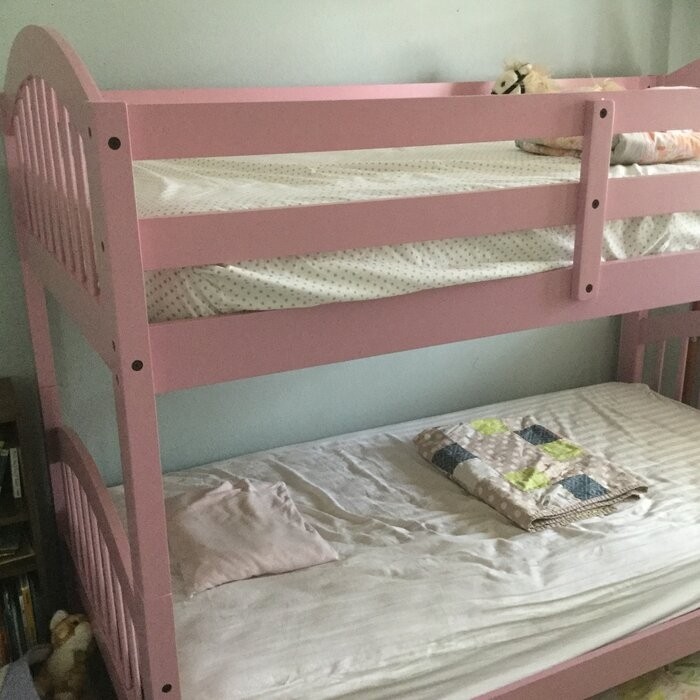 Swen Twin Over Twin Standard Bunk Bed by Harriet Bee