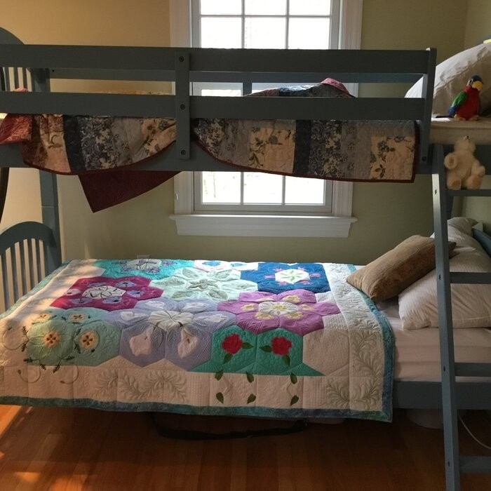 Swen Twin Over Twin Standard Bunk Bed by Harriet Bee