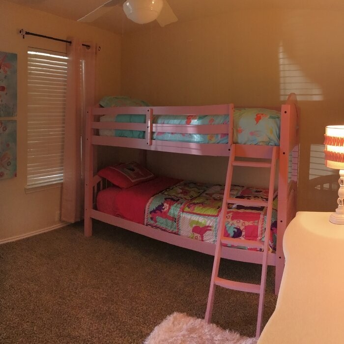 Swen Twin Over Twin Standard Bunk Bed by Harriet Bee