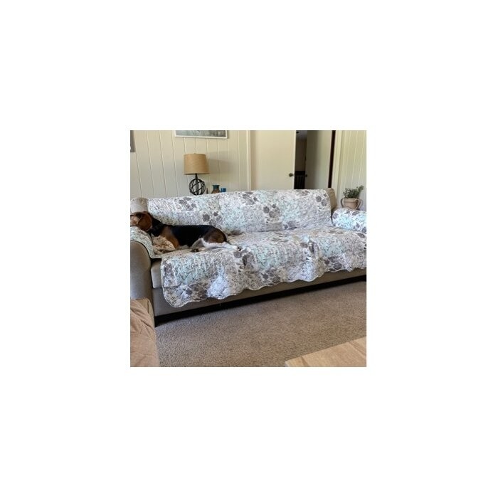T-Cushion Sofa Slipcover