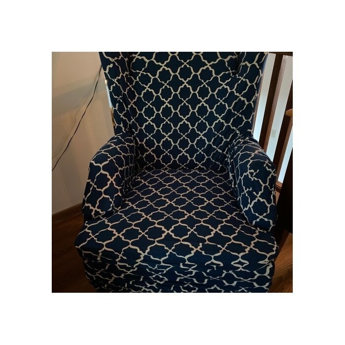 T-Cushion Wingback Slipcover