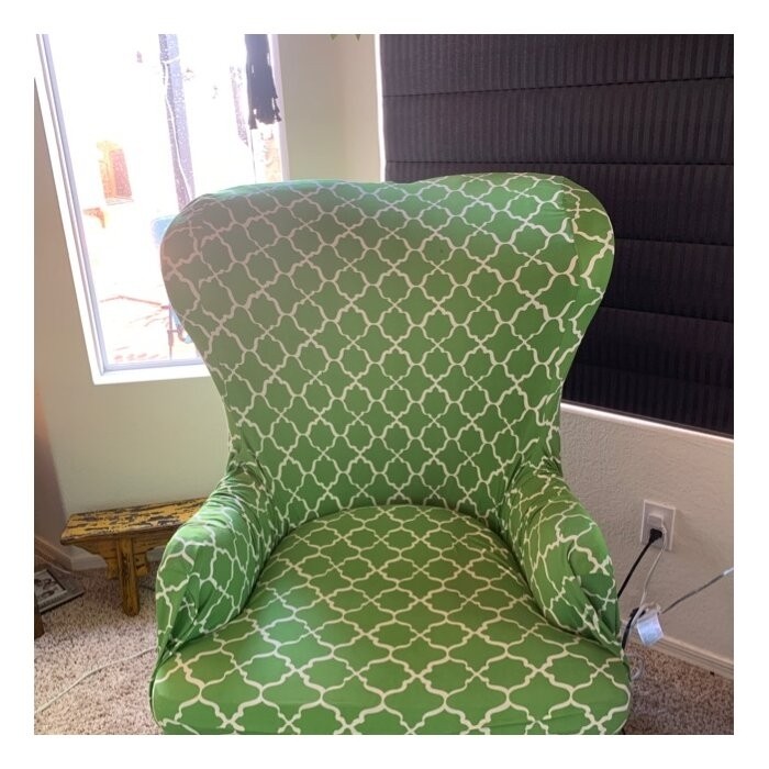 T-Cushion Wingback Slipcover
