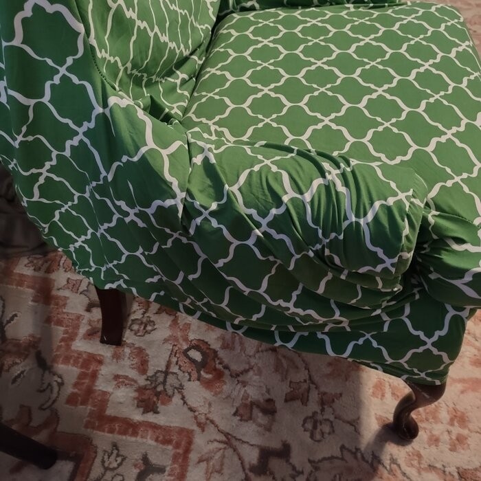 T-Cushion Wingback Slipcover