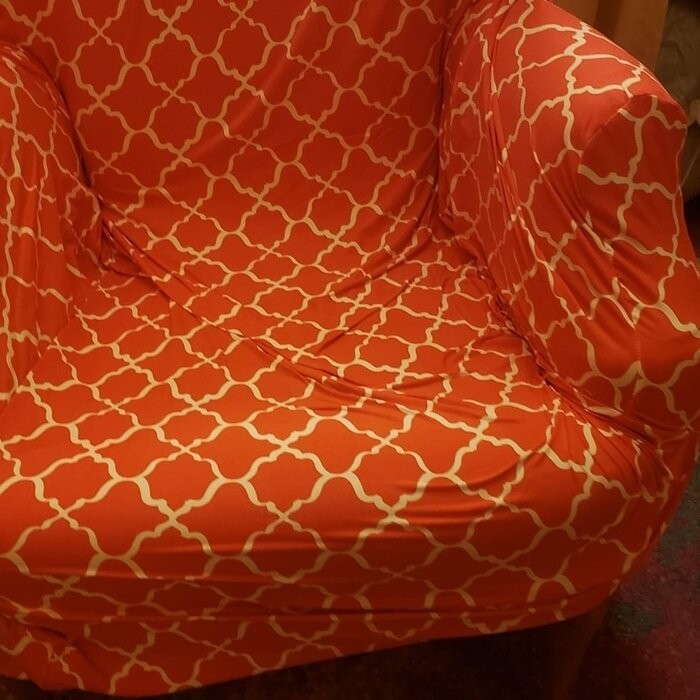 T-Cushion Wingback Slipcover