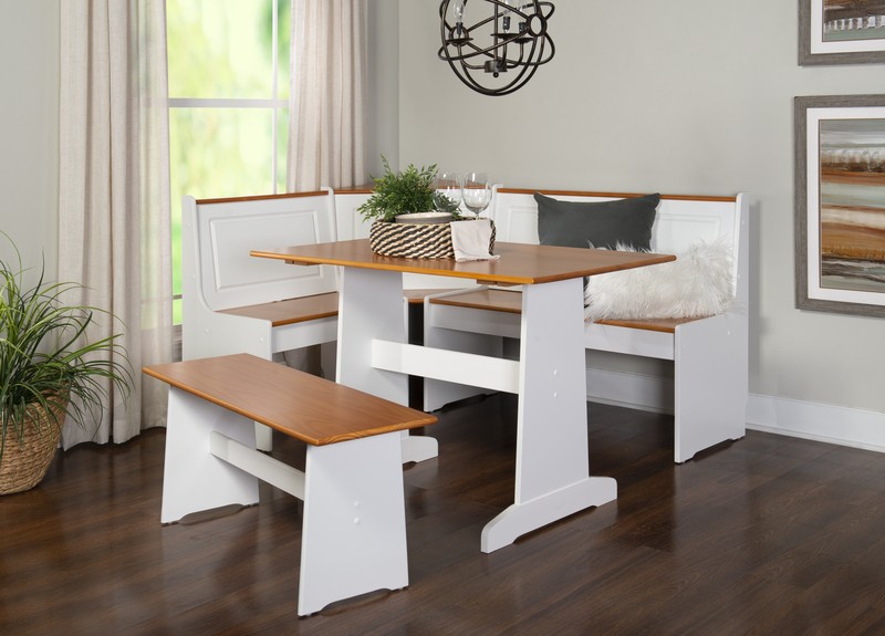 Tamins 6 - Person Breakfast Nook Dining Set