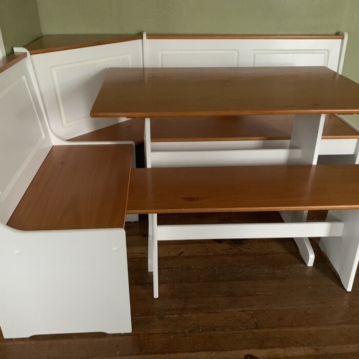 Tamins 6 - Person Breakfast Nook Dining Set