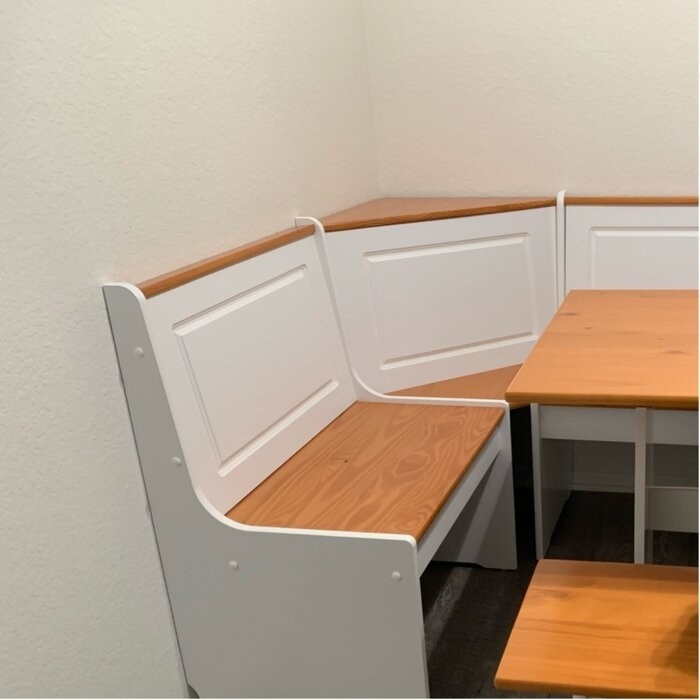 Tamins 6 - Person Breakfast Nook Dining Set