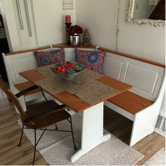 Tamins 6 - Person Breakfast Nook Dining Set
