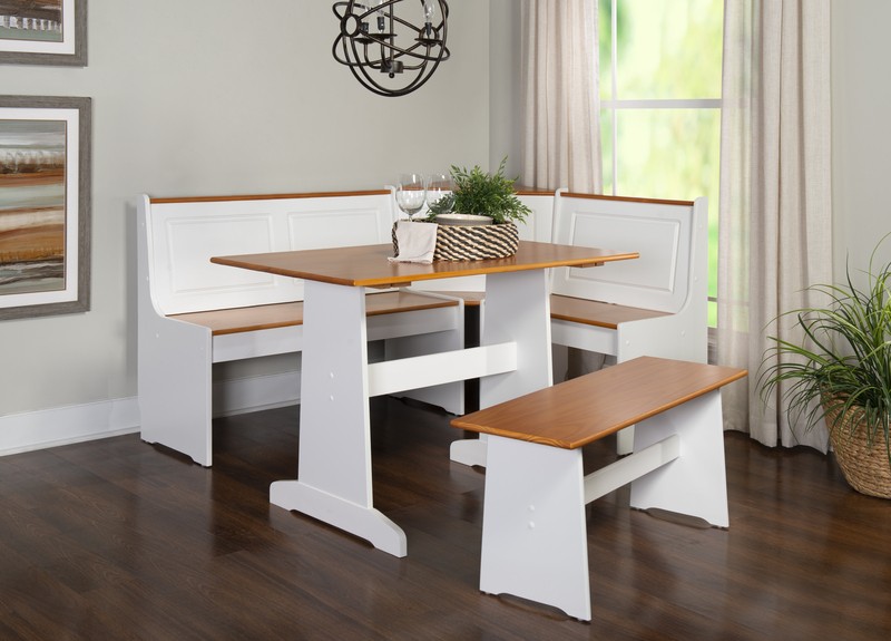 Tamins 6 - Person Breakfast Nook Dining Set