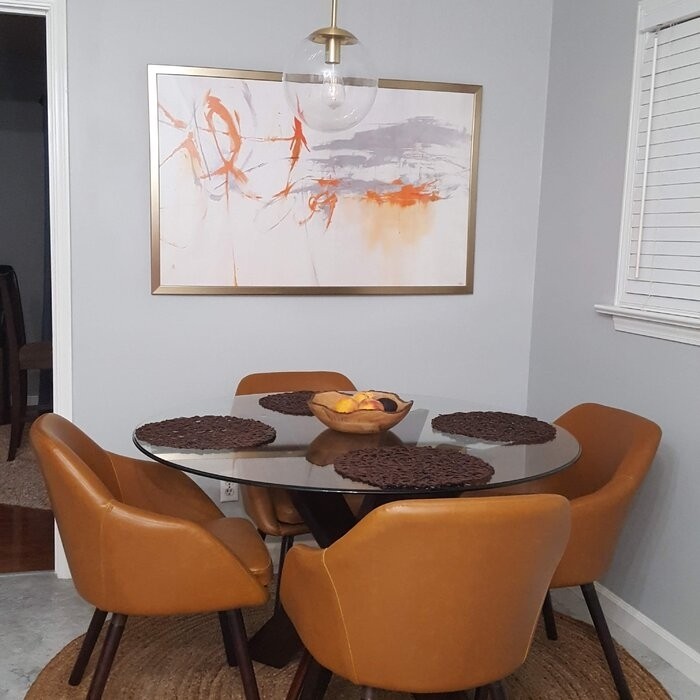 Terri Arm Chair in Cappuccino Brown