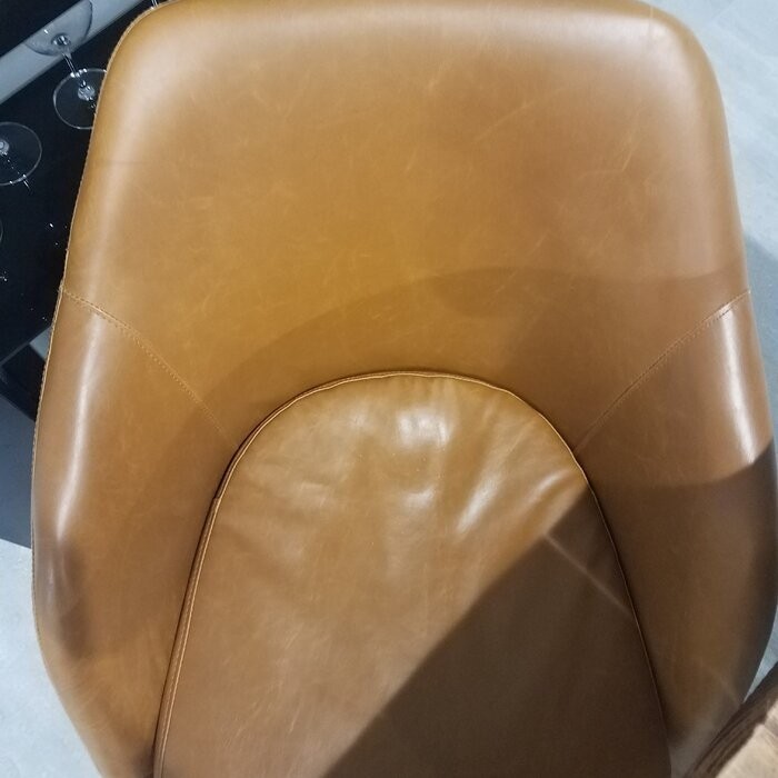 Terri Arm Chair in Cappuccino Brown