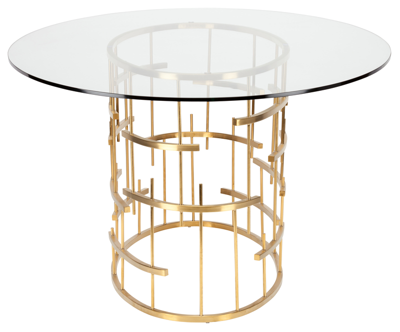 Tiffany 77'' Pedestal Dining Table