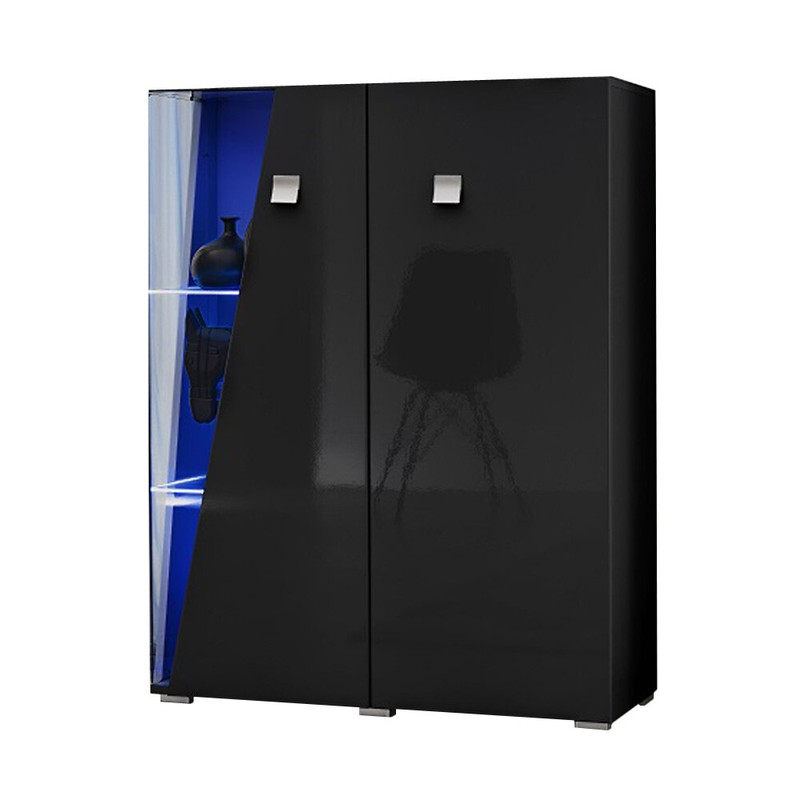 Tito 35.5'' Wide Curio Cabinet with Lighting