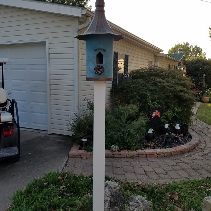 Tivtsazn 34 in x 15.5 in x 15.5 in Birdhouse
