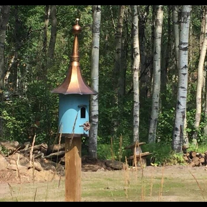 Tivtsazn 34 in x 15.5 in x 15.5 in Birdhouse