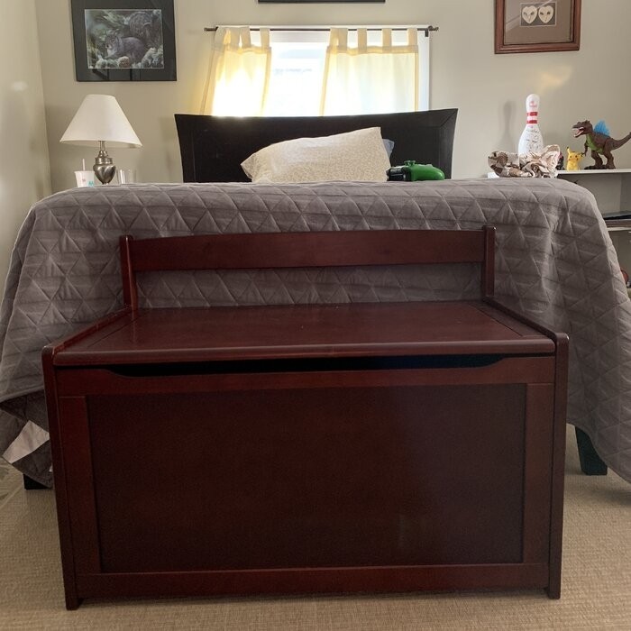 Toy Storage Bench