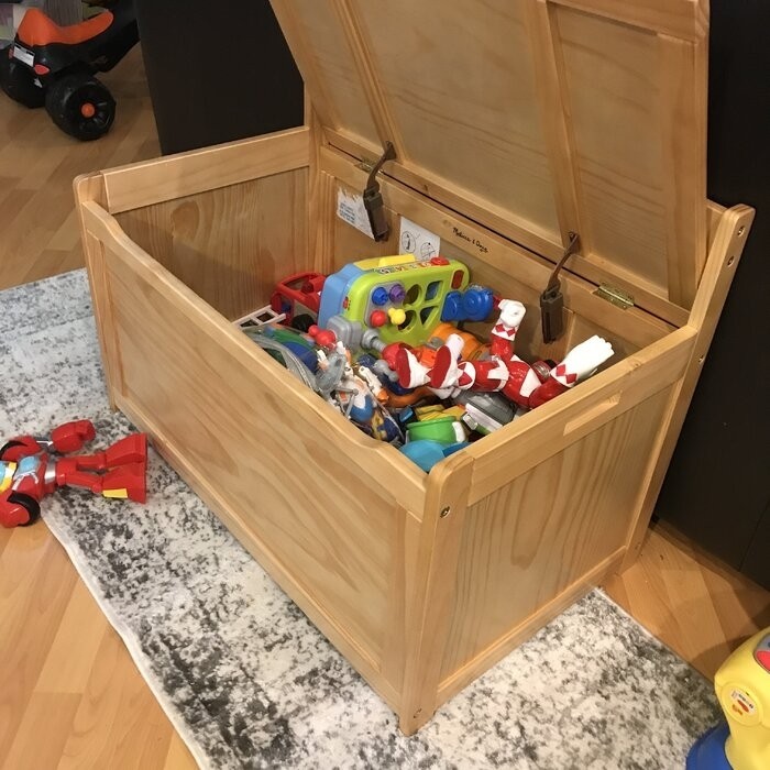 Toy Storage Bench