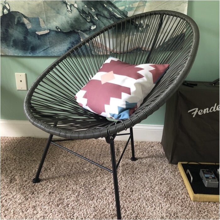 Travers 27.56'' Wide Papasan Chair