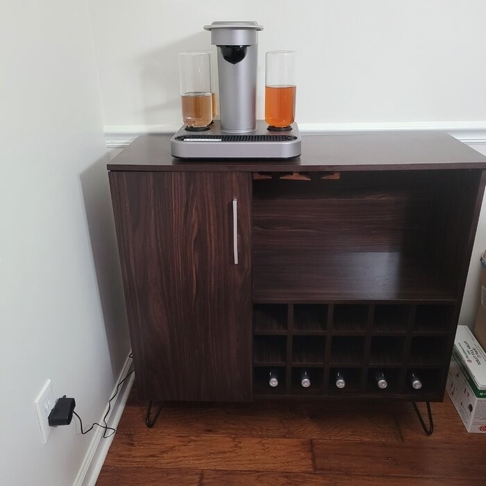 Turnbridge Mid Century Wine and Bar Cabinet