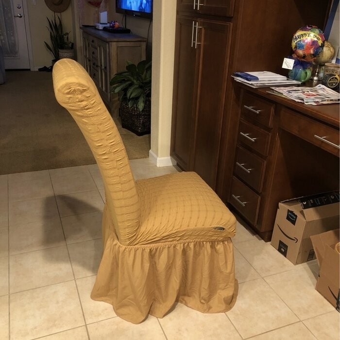 Universal Box Cushion Dinning Chair Slipcover