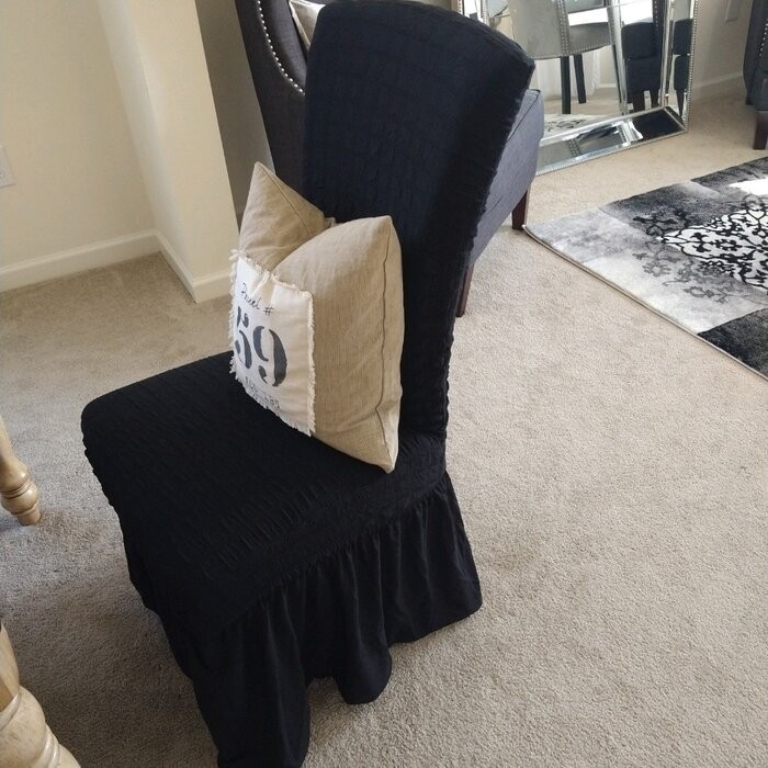 Universal Box Cushion Dinning Chair Slipcover