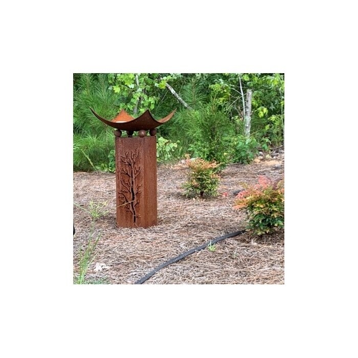 Vaghinag Four Home Stake 74 in x 13 in x 7 in Birdhouse