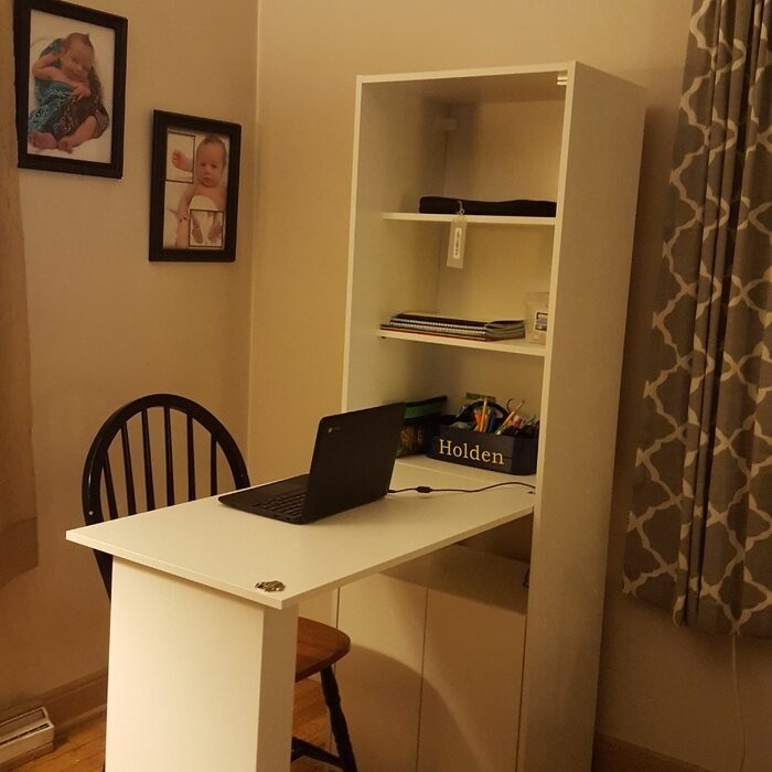 Veazey Desk with Hutch