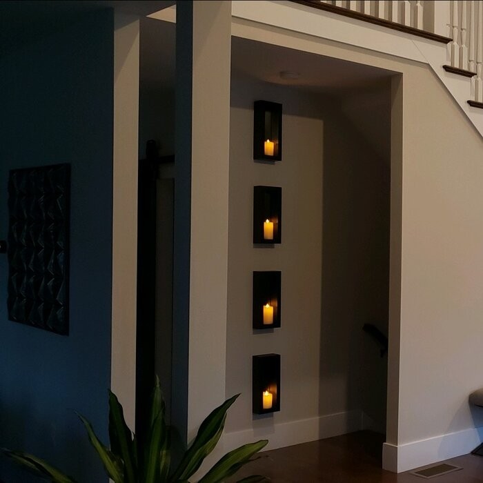 Vertical Iron Wall Sconce